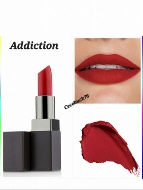 🌺Laura Mercier Addiction Lovers Lip Color Lipstick Matte Satin Lipstick